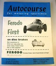 AUTOCOURSE Jul 1957 Car Racing Motorsport Magazine Vol 7 No 16 Lister Jaguar