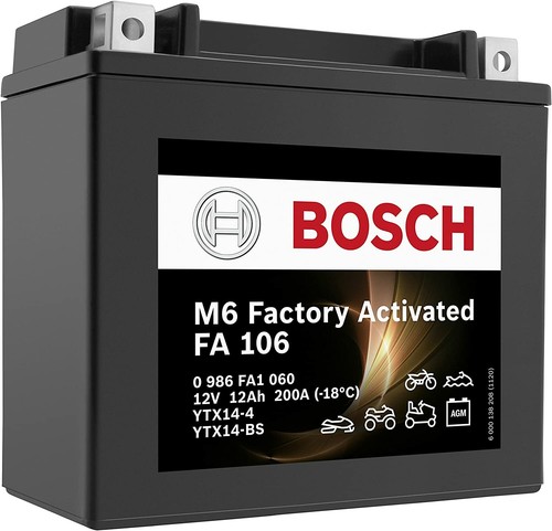 Bosch sealed battery ytx14 - battery, ytx14-bs