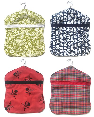 Large peg bag fully - large, lined