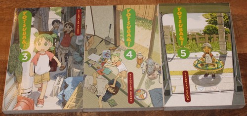 Yotsuba volumes 5 manga - 3-5,