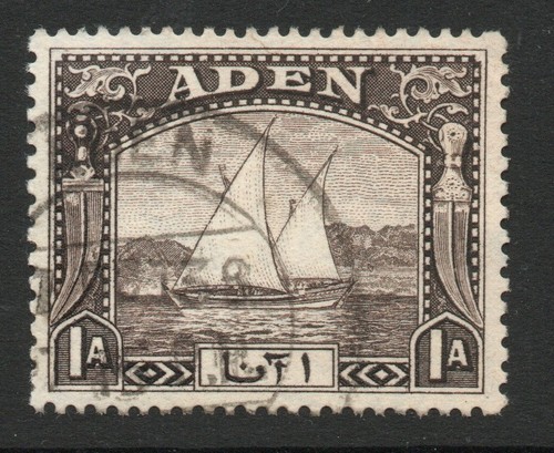 Aden 1937 dhows sepia 3 - 1a,