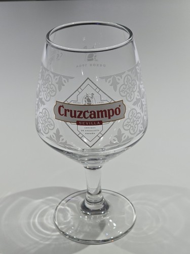 Cruzcampo pint chalice - cruzcampo,
