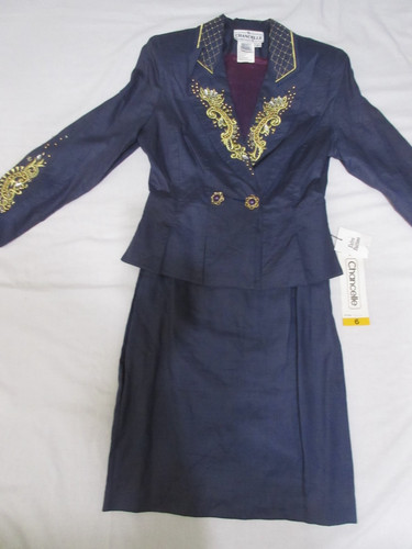 Vtg chancelle dbl breasted - dbl,