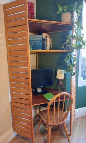 Ladderax corner shelving - corner, /