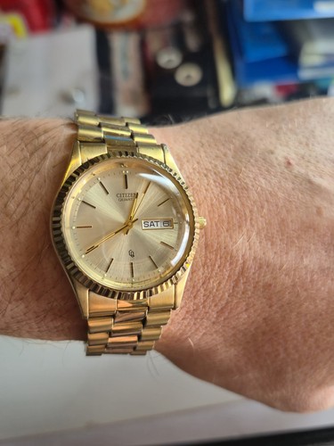 Citizen vintage quartz day - citizen, cq