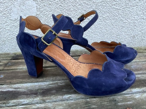 Chie mihara blue - mihara, leather