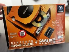 Nintendo GameCube Console Controller Gameboy Player spice orange 