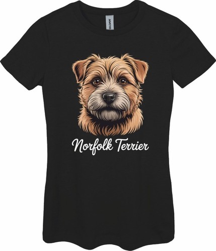 Norfolk terrier ladies shirt - ladies, t