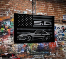 5.0 Wall Banner Mustang Fox