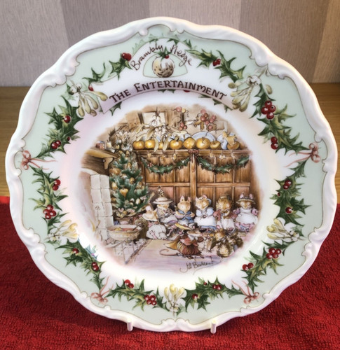 Royal doulton plate brambly - royal,