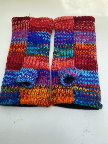 Womens fingerless mittens - womens,