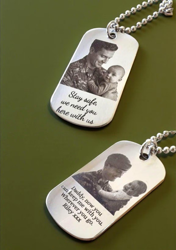 Personalised army dog tag - personalised,