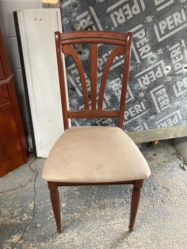 High back dining chair with - high,