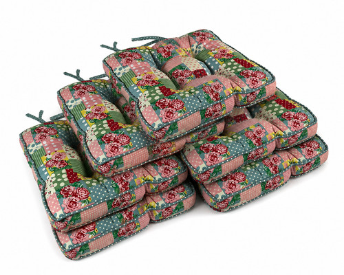Patchwork rose floral box - patchwork,