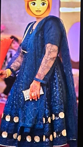 Anarkali wadding dress dark - wadding,