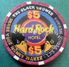 The Black Crowes Hard Rock $5 Casino Chip Las Vegas
