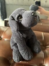 RARE Retired Russ Berrie Black Jack Beanie Black Lab Puppy Soft Toy Plush