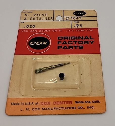Cox needle valve - needle, and