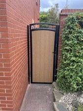 Composite driveway gates