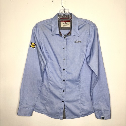 Lidl shirt womens medium blue - lidl,