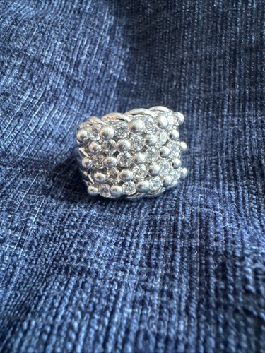 Mens sterling silver cubic - sterling,