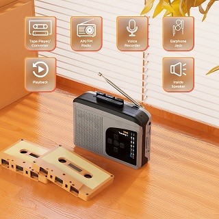 Ezcap234 cassette tape player - tape,