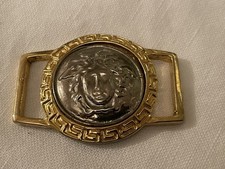 vintage versace medusa buckle