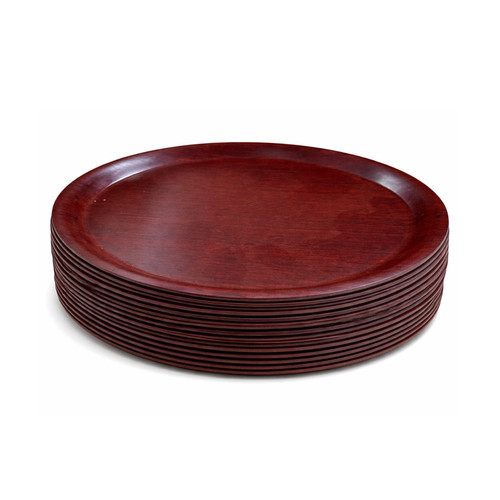 Laminate oval tray 23x16cm - laminate,