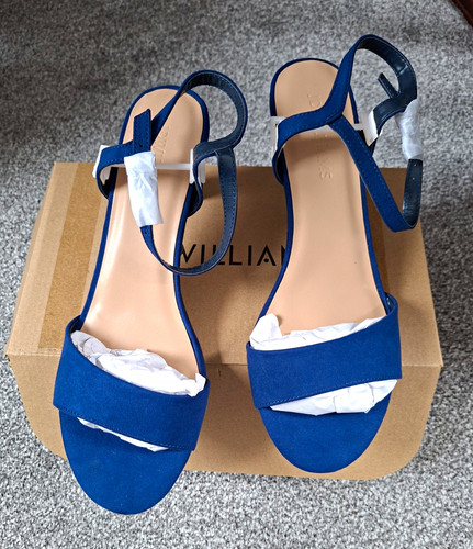 Williams navy strappy - navy, mid