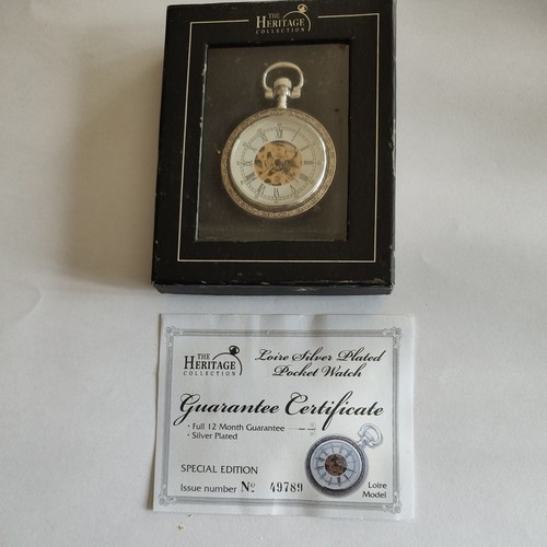 Silver plated pocket watch - pocket, the
