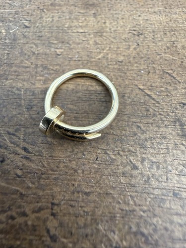Cartier 18ct yellow nail - cartier,