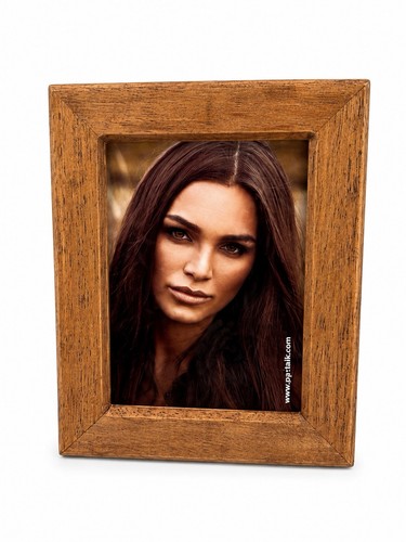 Wooden photo frame 6x4 rustic - frame,