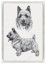 NORWICH TERRIER DOG FRIDGE