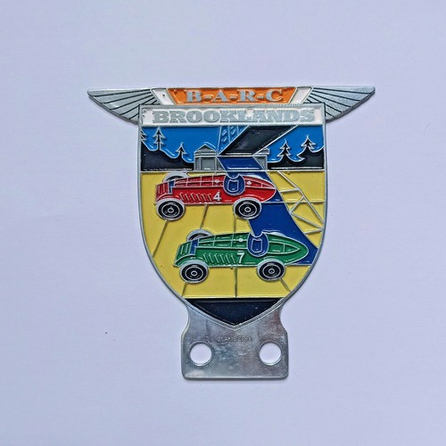 Barc brooklands badge topper - barc,