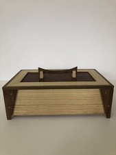 Handmade Solid European Ash and Black Walnut Jewellery Box