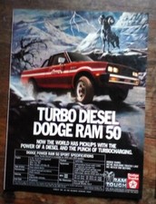 1982 Dodge Ram 50 Turbo Diesel