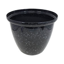 Flower Pot Honey Planter Black