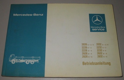 Betriebsanleitung mercedes lkw - mercedes,