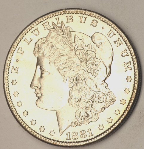 1881 morgan dollar - s, dollar!