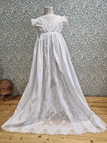 Antique christening gown - antique,