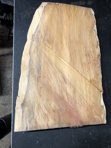 Slice seasoned yew - slice,