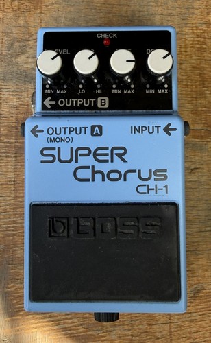 Boss super chorus - chorus, |