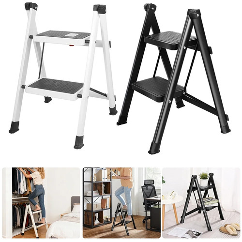 Step steel ladder foldable - step,