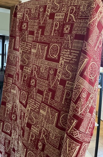 Antique cotton latin script - antique,