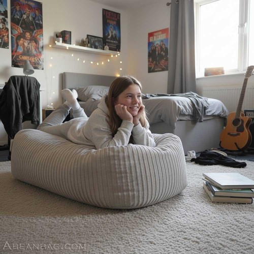 Corduroy bean bag - bag, bed