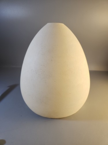 Cream glass ceiling lampshade - glass,