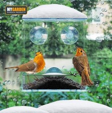 Window Bird Feeder Garden