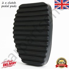 2X Brake And Clutch Pedal Pads For Peugeot 206 207 306 307 308 407 607 806