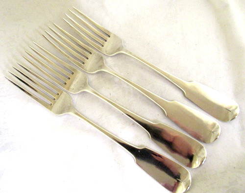 Irish solid silver - set, 4