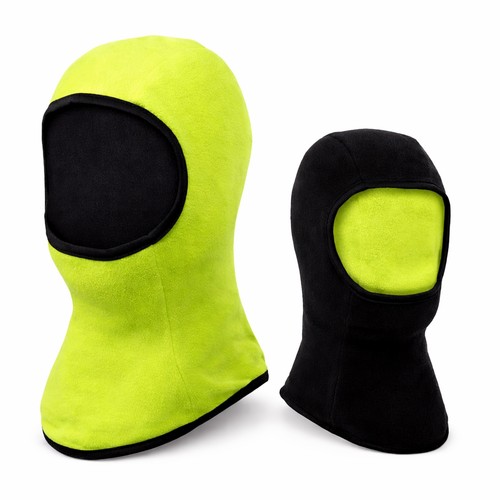 Vis yellow fleece balaclava - vis,